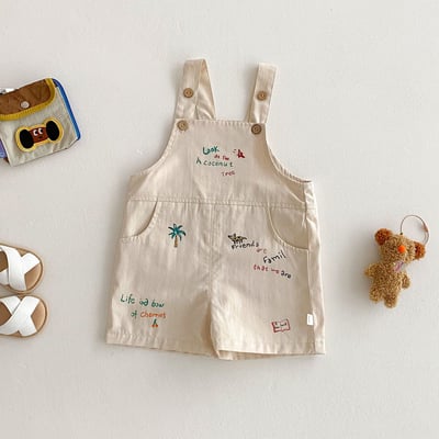 男孩塗鴉風吊帶褲2