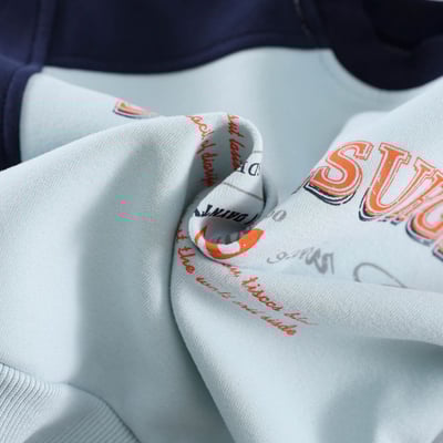 拼色字母圓領上衣(大人)11