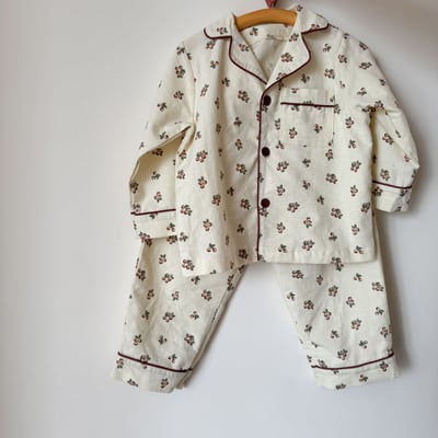 純棉可愛長袖家居服7