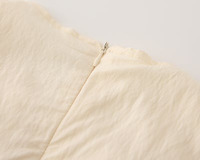 不規則層次無袖母女洋裝10