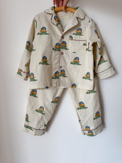 純棉可愛長袖家居服4