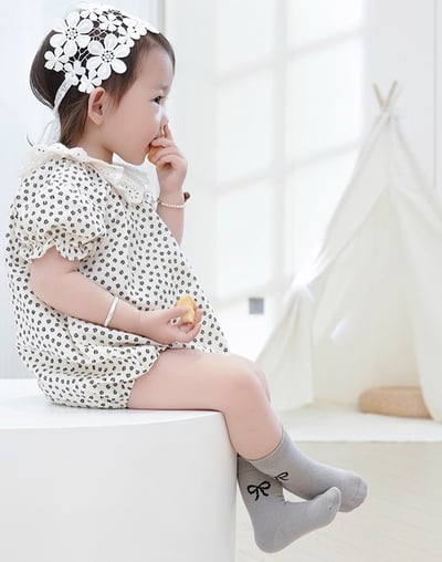 百搭蝴蝶結襪子組2