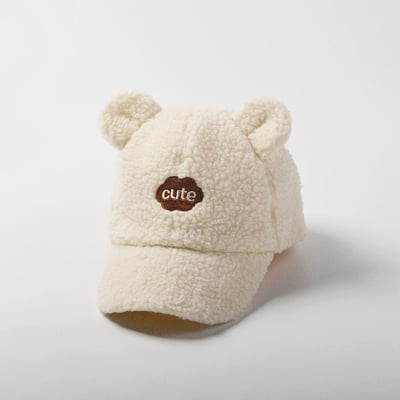 毛毛小熊保暖棒球帽2