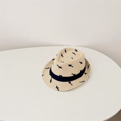 滿版海豚紳士草帽3