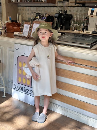 卡通休閒背心連身裙7