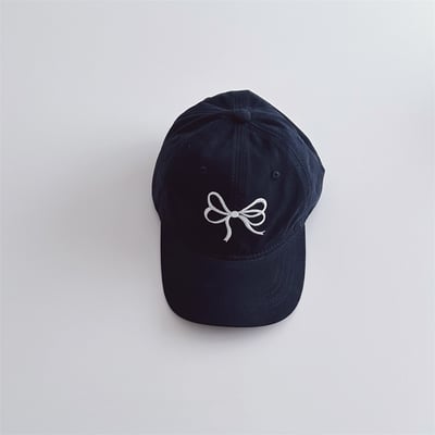 親子款 蝴蝶結鴨舌帽4