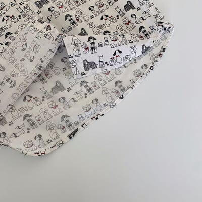 手繪風小狗朋友們襯衫5