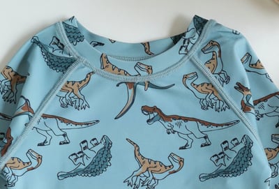 男童兩件式泳衣含帽7