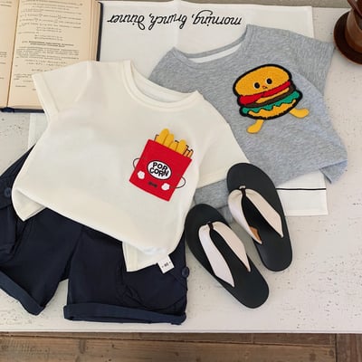 立體漢堡薯條T恤1