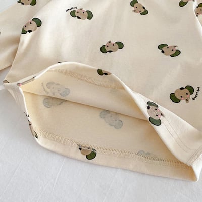 滿版圖案護肚睡衣套裝6