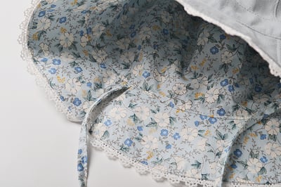 蕾絲雙面漁夫帽8