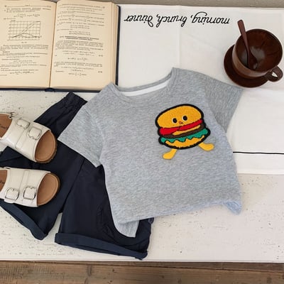 立體漢堡薯條T恤4