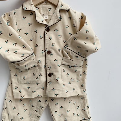 純棉可愛長袖家居服14