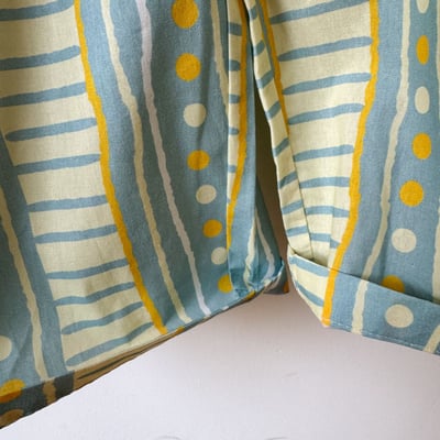 渡假風吊帶寬褲9