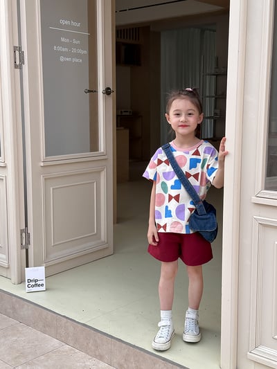 百搭素色口袋短褲7