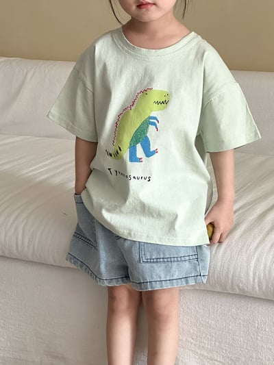 塗鴉恐龍短袖T恤5