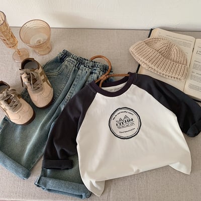 小山丘拼袖休閒上衣3