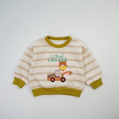 可愛交通工具圖案上衣4