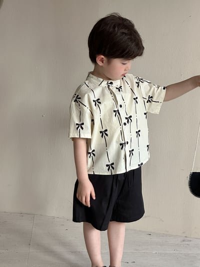 滿版蝴蝶結裝洋裝套裝4