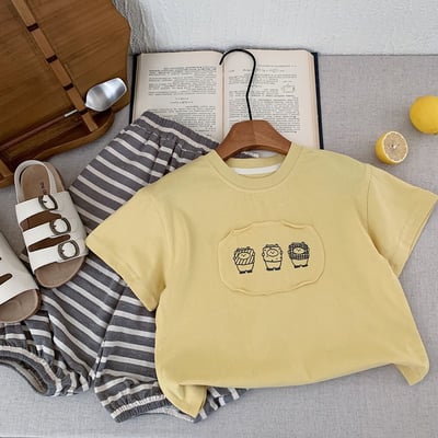 卡通貼布短袖T恤4