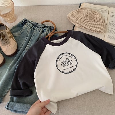 小山丘拼袖休閒上衣2