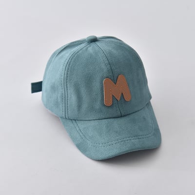 字母M麂皮棒球帽(7色)4