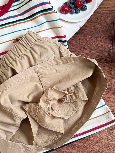 百搭休閒工裝褲裙9