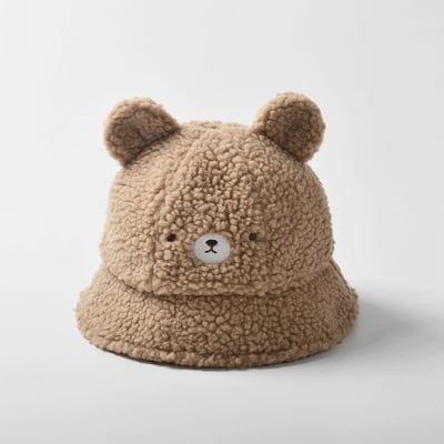 絨毛動物保暖帽7