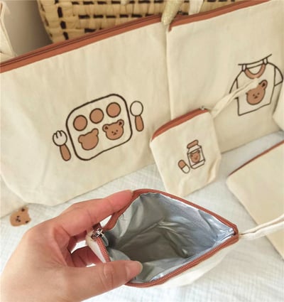 寶寶用品防水收納袋7件組8