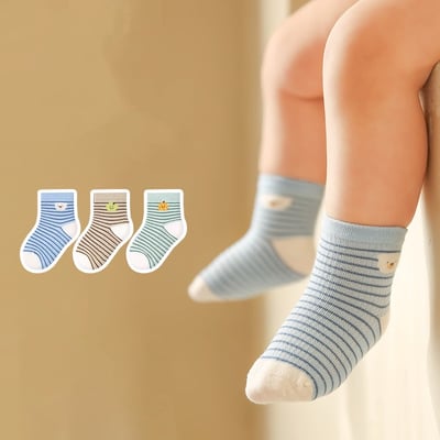 夏季薄款條紋襪子組2