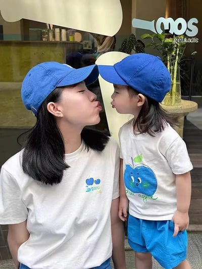 小蘋果短袖T恤親子裝2