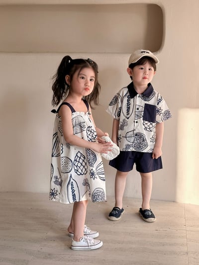 水果圖騰洋裝/套裝4