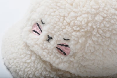 絨毛動物保暖帽9