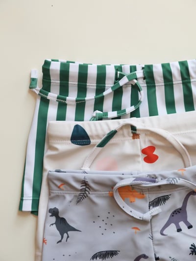 男童兩件式泳衣含帽5