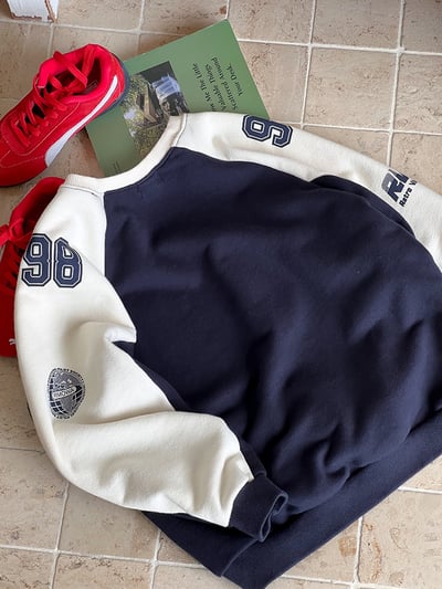 帥氣拼色休閒上衣(加絨)6