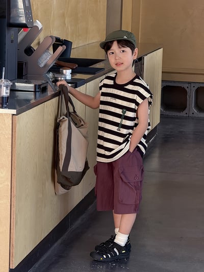 帥氣口袋工裝褲4