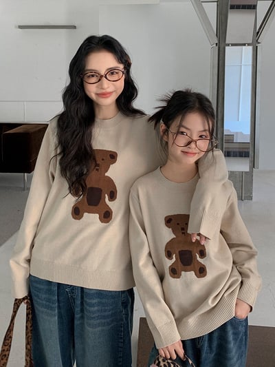 卡通小熊針織上衣3