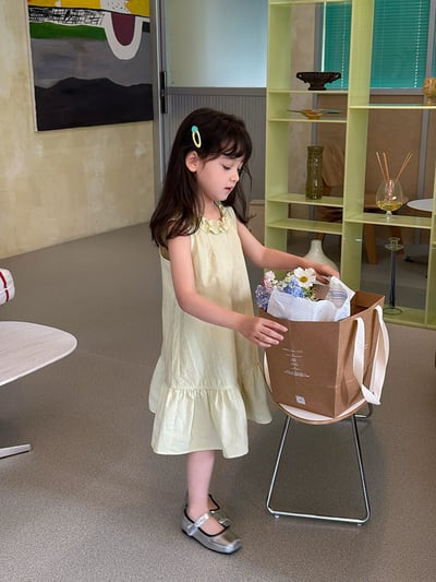 花邊領魚尾洋裝4