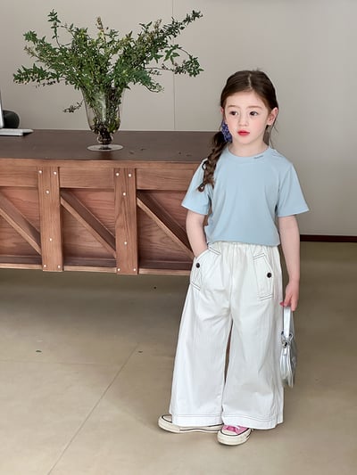 純色萊賽爾羅紋素T6