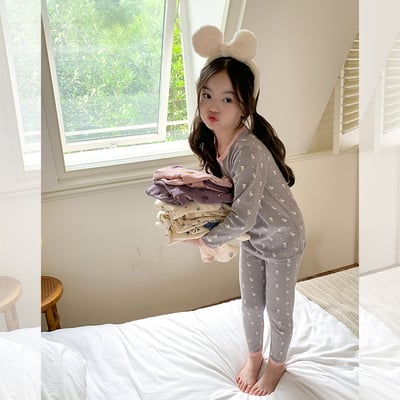 卡通長袖家居服套裝(12款)10