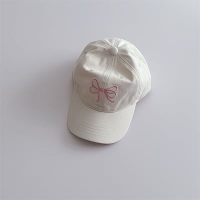 親子款 蝴蝶結鴨舌帽2