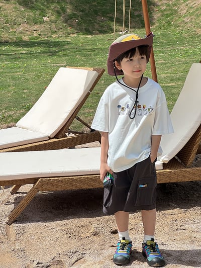 可愛繪圖短袖T恤3