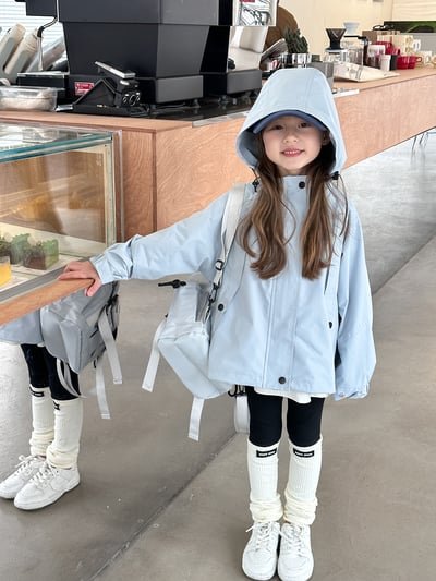 防風連帽外套(3色)11