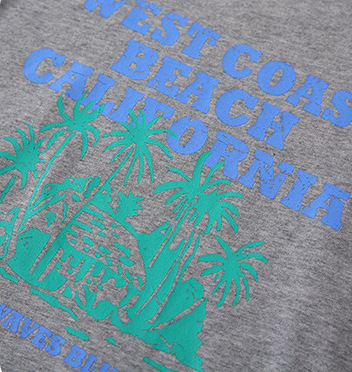 字母背心長裙T恤親子裝5