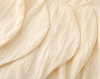 不規則層次無袖母女洋裝9