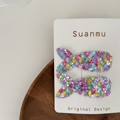 閃亮亮美人魚髮夾6