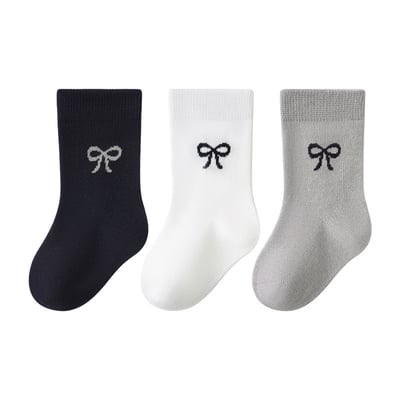 百搭蝴蝶結襪子組1