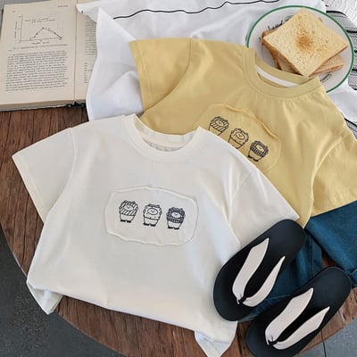 卡通貼布短袖T恤2