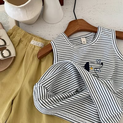 小狗條紋背心4
