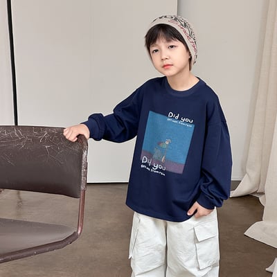 韓版卡通休閒上衣1